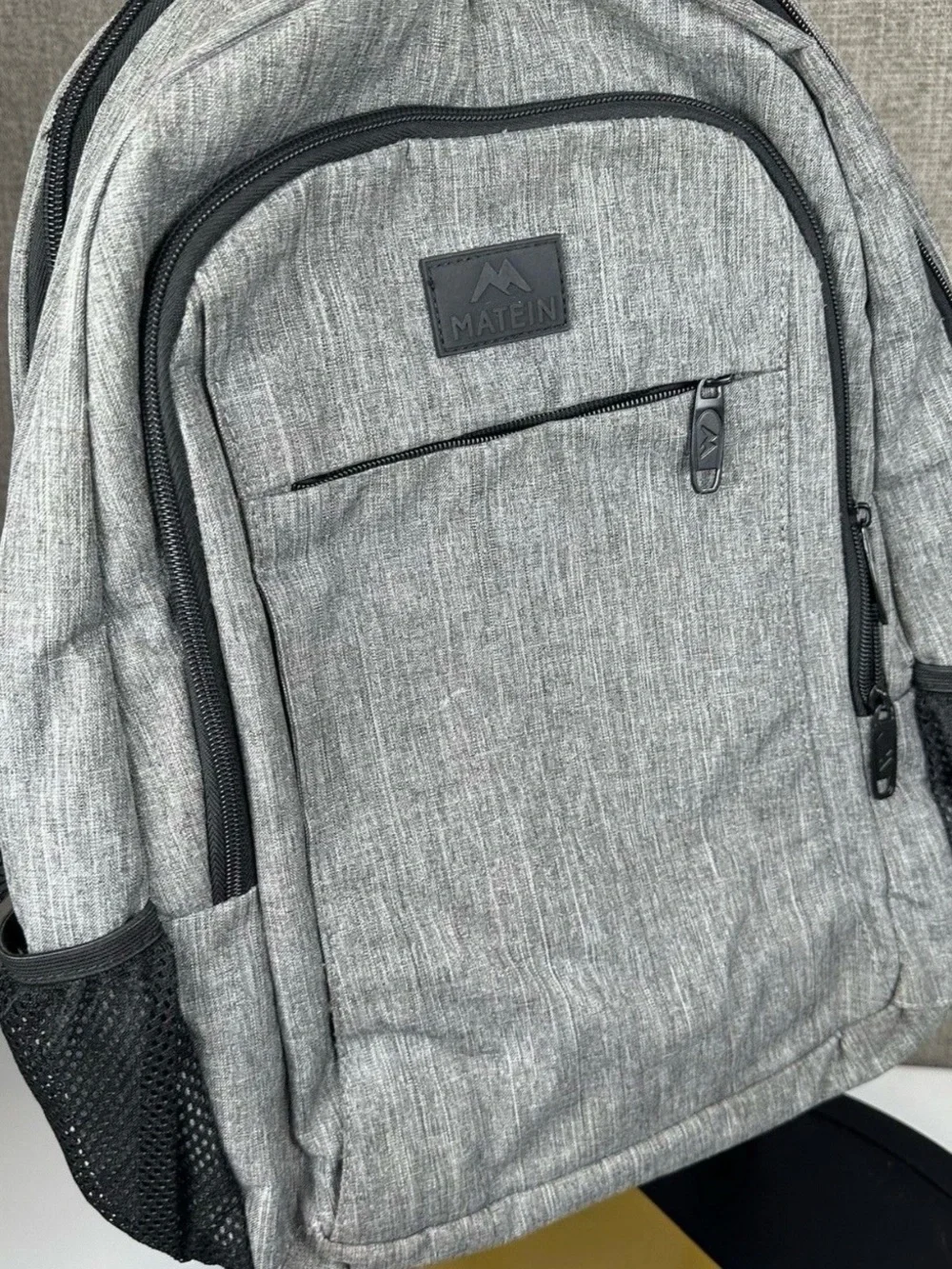MATEIN Laptop Backpack Anti Theft Charger Bag Travel Charcoal Gray